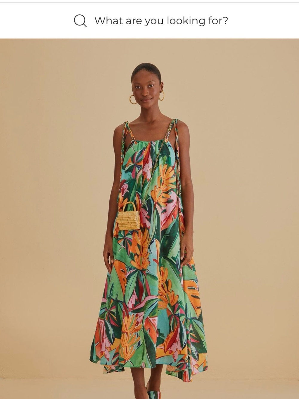 FARM Rio Tropical Floral Midi Dress - Picture 4 of 4